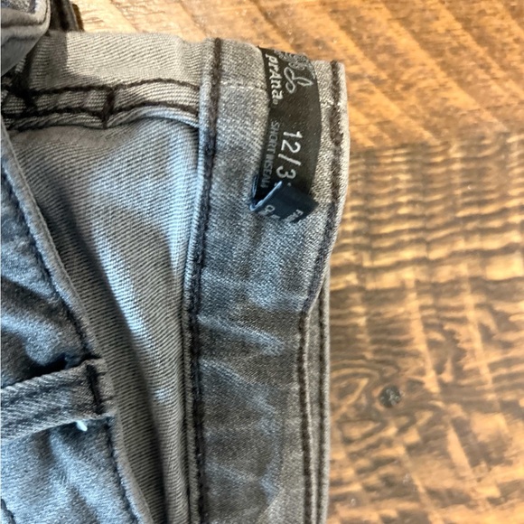 Prana, woman’s size 12 jeans. Gray denim,skinny. - Picture 5 of 6